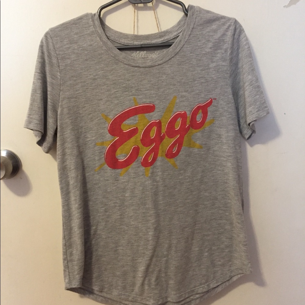 Gray Eggo Graphic Tee